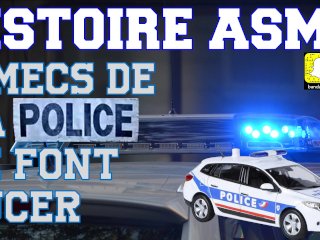2 Flics Se Font Sucer Par Un Pd / Histoire Asmr Français