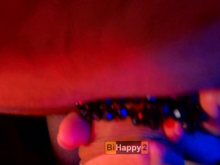 Passionate juicy homemade_POV blowjob with dialogues and beadsBiHappy2