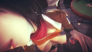You Found Mikasa At The Bar 3D PORN 60 FPS ATTACK ON TITAN POV