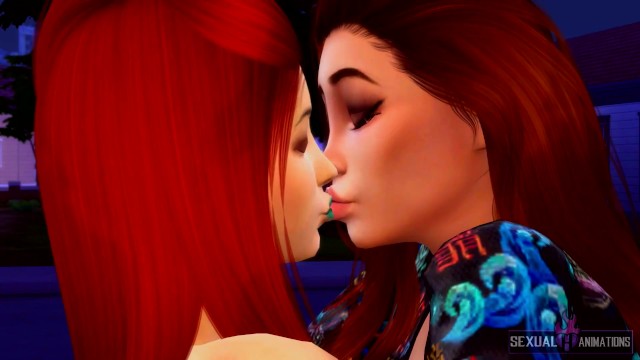Painter Seduces Muse to Have Lesbian Sex - Sexual Hot Animations