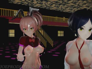 Mmd R18 Mika And Kanade Lee Suhyun - Alien - 1232