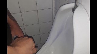 Straight Guy Sucking In The Public Restroom