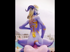 Draenei Elf Futa sex in the Epic Pool Party [Grand Cupido] ( World of Warcraft )