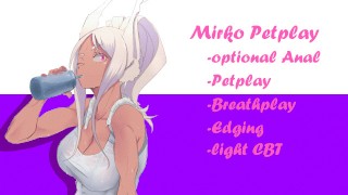 Mirko turns you into her pet! | Hentai JOI, Edging (+optional Anal)