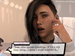 Pandora's Box #31: Cheating slutty teensucks her boss off and gets creampied (HD Gameplay)