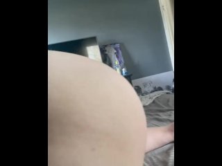 Amateur Pawg Sucks and Rides Cock
