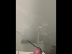 Cruising Public Bathroom Cumshot