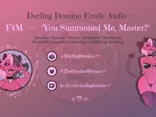 F4M You Summoned_Me, Master? - Erotic Audio