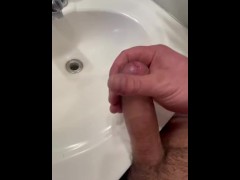 Bathroom Cum shot 