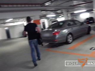 Julia Exclusiv_gives Andy Star a German blowjobin his car! Wolf Wagner Casting