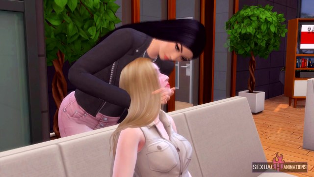 My Friend Has Her First Lesbian Experience With Me - Sexual Hot Animations