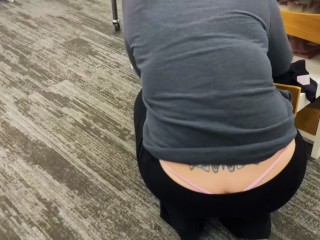 Whale Tail Big Booty Milf_Shopping At Target