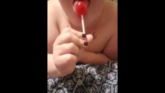 Candy Sucking BBW 1