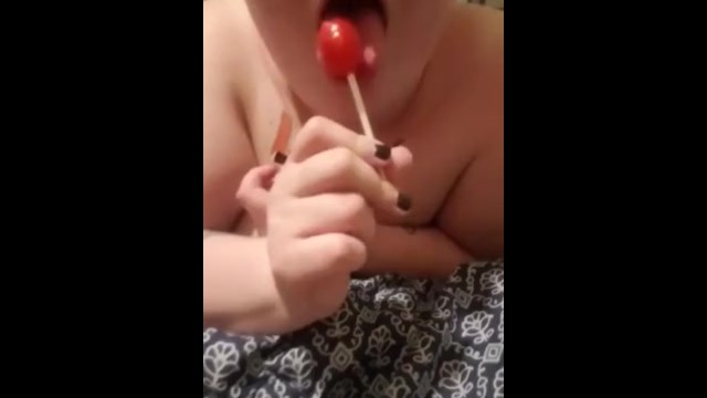 Candy Sucking BBW 1