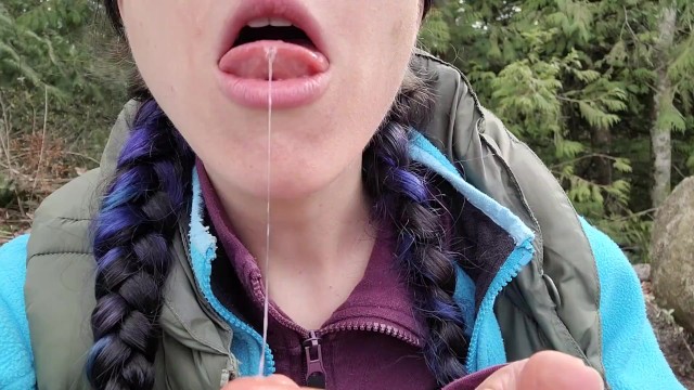 Nasty Hiker Shows off her Messy Panties - Pornhub.com