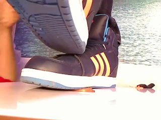 Cbt Stomping dick by adidas sneaker