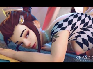 Animation Brigitte Sweet Anal In The Sunny Spring Day [Grand Cupido] (Overwatch)