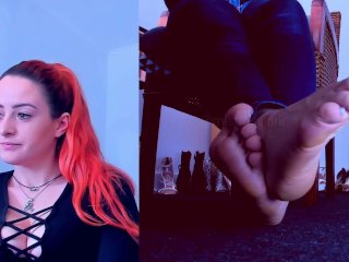 This is your new home under my desk with the most amazing view of my feet