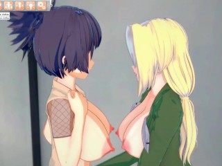Big Tits Anime Lesbians