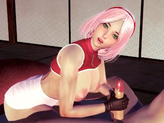Naruto Sakura big boobs_girl fucked (3D Hentai)