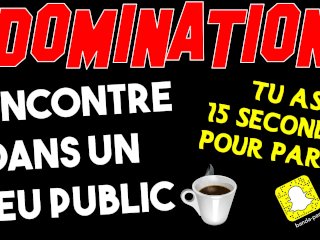 Je Rencontre Une Lope Dans Un Café / Domination Français