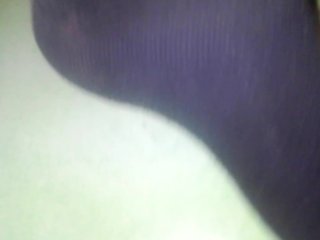Boy Show His Sexy Feet In Black Socks