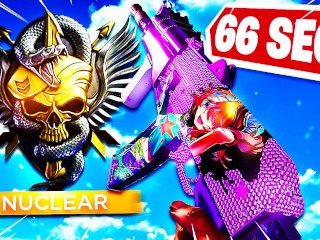 FAST 66 SECOND NUCLEAR in BLACK OPS COLD WAR! (BOCW Fast Nuclear Gameplay)