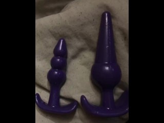 Almost_caught shopping with my butt plugs in! Two_different sizes! Enjoy!