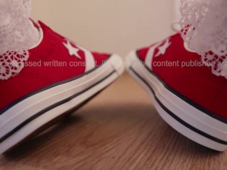 Unboxing + First Use Converse Star Player EV OX_Enamel Red