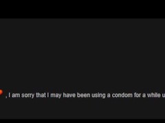 About my condom content - Miss Creampie