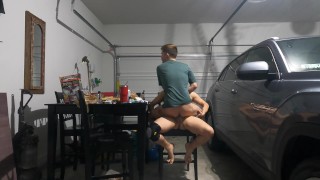 Sucking And Fucking In The Garage Is A Lot Of Fun