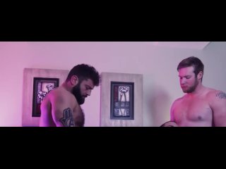 Masqulin Jay Dymel Receives Two Raw Dicks In Wild Spitroast