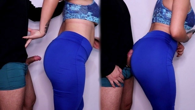 Yoga Teacher Chiting Xx Video - Persistent Pervert Gets Assjob and Cums onto Yoga Teacher's Big Ass in  Leggings after Workout - Pornhub.com