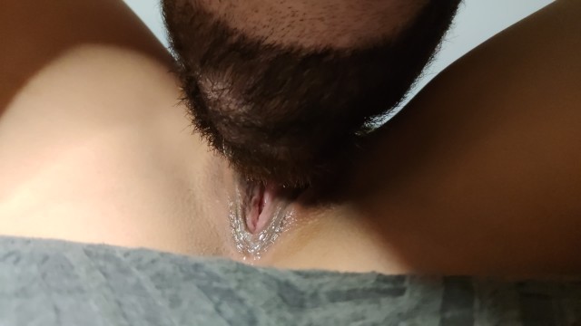 He eats my pussy so well that I get wet really hard 9