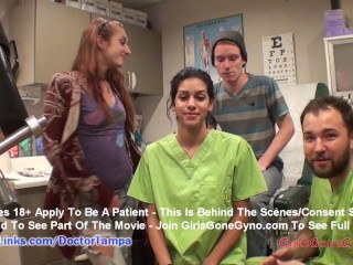 Ami Rogue Gets Gyno ExamBy Doctor Tampa &Nurse Martinez On Cameras @ GirlsGoneGynoCom