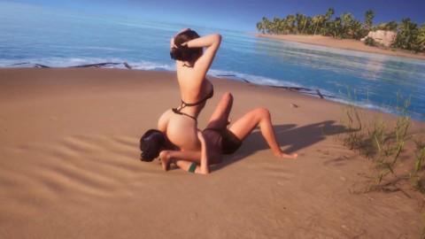 Lesbian Beach - Beach Lesbians Porn Videos | Pornhub.com
