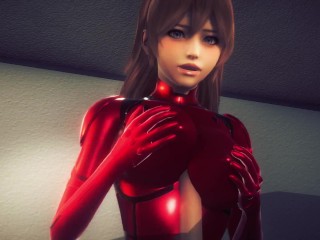 [EVANGELION] Asuka in hospital with you (3D PORN 60_FPS)