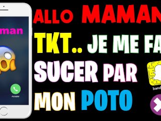Pardon Maman, Mais Je Suis Occupé A Me Faire Sucer! - Joi - Asmr - Français