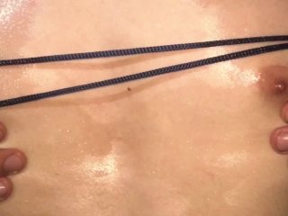 Honestly I Can't Resist From Sinning With My Oiled Nipples 60Fps