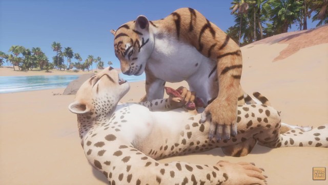 Porn Tiger - Wild Life / Hot Gay Furry Porn (Tiger and Leopard) - Pornhub.com
