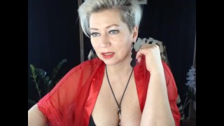 Many of us would like to fuck our gorgeous mature whore AimeeParadise helps one poor fellow ))