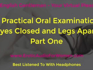 A Practical Oral ExaminationLicking Pussy - Erotic Audio_For Women