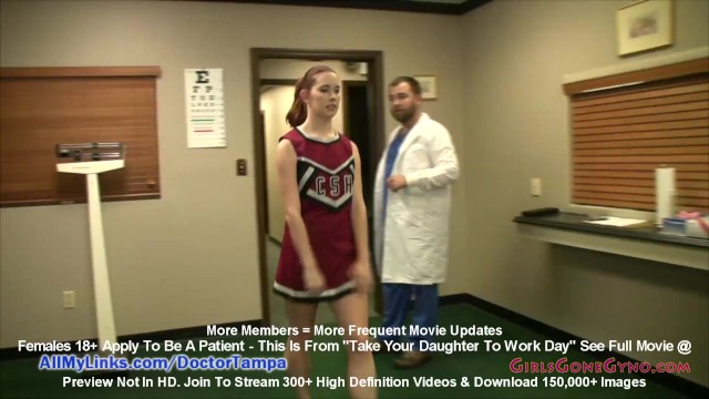 Melody Jordan Gets Gyno Exam From Doctor Tampa On Take Your Daughter To Work Day @ GirlsGoneGynoCom 20