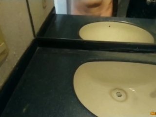 Latina with Huge Ass Fucking in the Bathroom_with Her_Boyfriend - Natural_Tits - Amateur