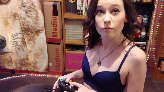 Cassie Mynxxx in Retro Gamer Girl some random clips from photoshoot 5