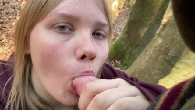 Secret Blowjob In Public Park Pornhubcom