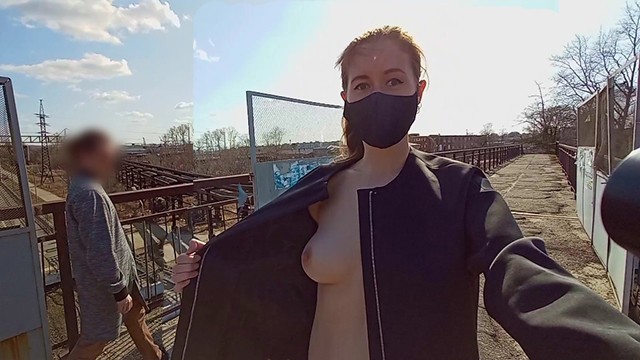 640px x 360px - I was Caught by a Stranger Completely Naked under my Coat - Pornhub.com