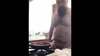 Hairy Cock Breakfast Is Being Prepared For You I Hope You Enjoy It