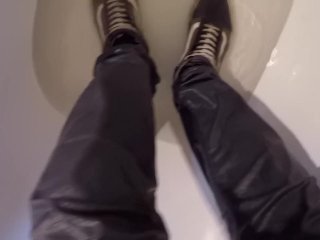 Pissing My Jeans and Vans Sneakers Then Taking a_Warm Bath Fully_Clothed