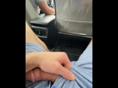 Play with my DICK while in the Uber ride. Almost caught 